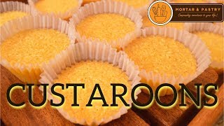 CUSTAROONS RECIPE | CUSTARD COCONUT MACAROONS | Ep. 5 | Mortar & Pastry