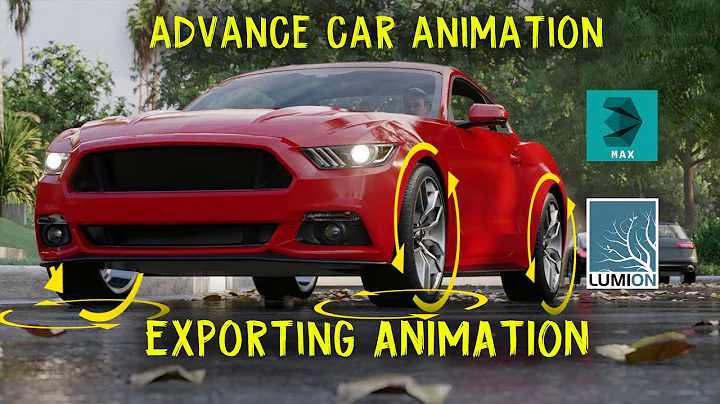 EXPORT CAR ANIMATION FROM 3D MAX TO LUMION | Car animation in Lumion