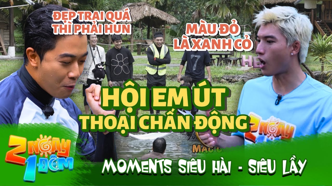 Moments siêu hài 2N1Đ: HIEUTHUHAI, Cris Phan và TOP những câu THOẠI CHẤN ĐỘNG khiến các anh CƯỜI MỆT