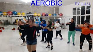 AEROBIC Koreo sangat mudah diikuti By Lulu (Selasa malam, 22 Feb 2022) ||steprobic ||bellyfitdance