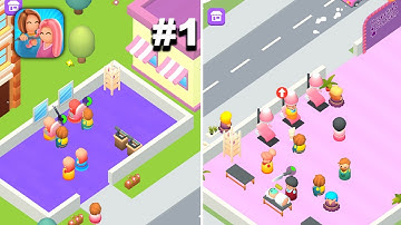 Salon Story  - New Release - Hyper Hybrid Casual - Gameplay Walkthrough (iOS & Android)