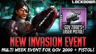TWD RTS: New Invasion Event for Gov 2000 & His Laser Pistol! The Walking Dead: Road to Survival F2P