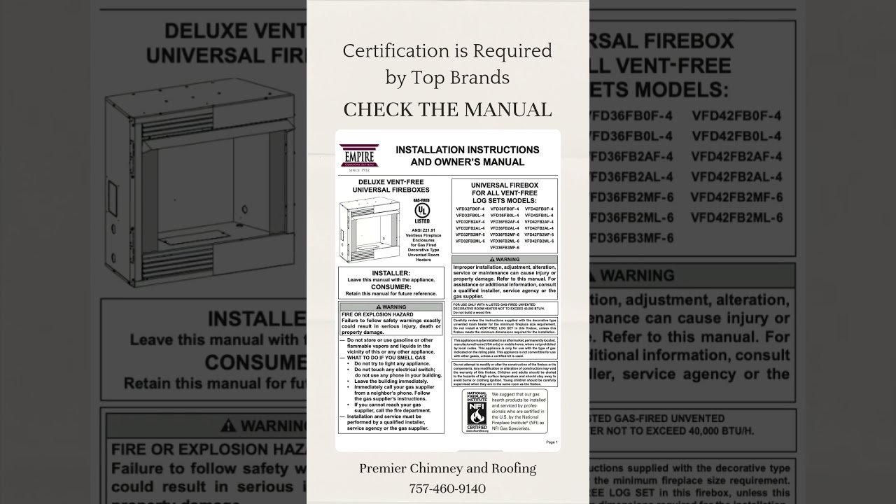 Your Gas Fireplace Isn T Just Another Appliance It S A Precision System That Requires Expert Care 