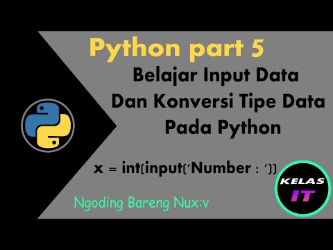 Video: Apakah daftar tipe data dengan Python?