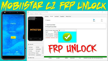 Mobiistar C1 Pattern Unlock | FRP Unlock Using SP Tool | One Click Unlock | FRP File | 2021 |
