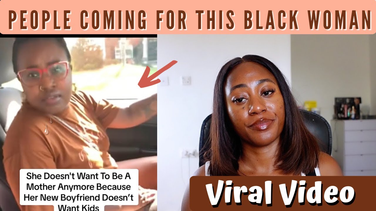 People Coming Hard On This Black Woman For Not Wanting To Be A Single Mother Any More - Viral Video