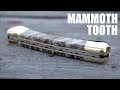 AMAZING CUSTOM KNIFE - Mammoth Tooth & File Work!