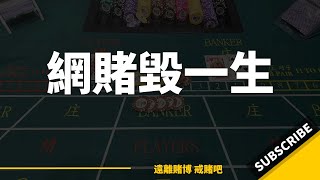 網賭毀一生，贏時高高在上，輸時懊悔不已！
