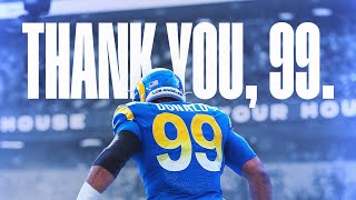 Thank you, Aaron Donald 🐐