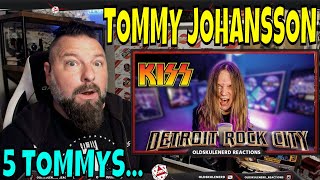 TOMMY JOHANSSON - DETROIT ROCK CITY (Kiss) OLDSKULENERD REACTION