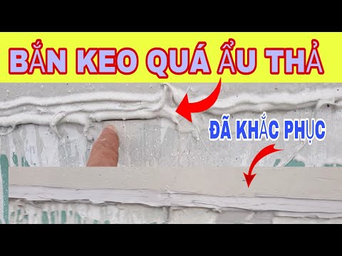 Cánh Khắc Phục Lỗi Bắn Keo Chống Thấm Khi Tè Mí Tôn