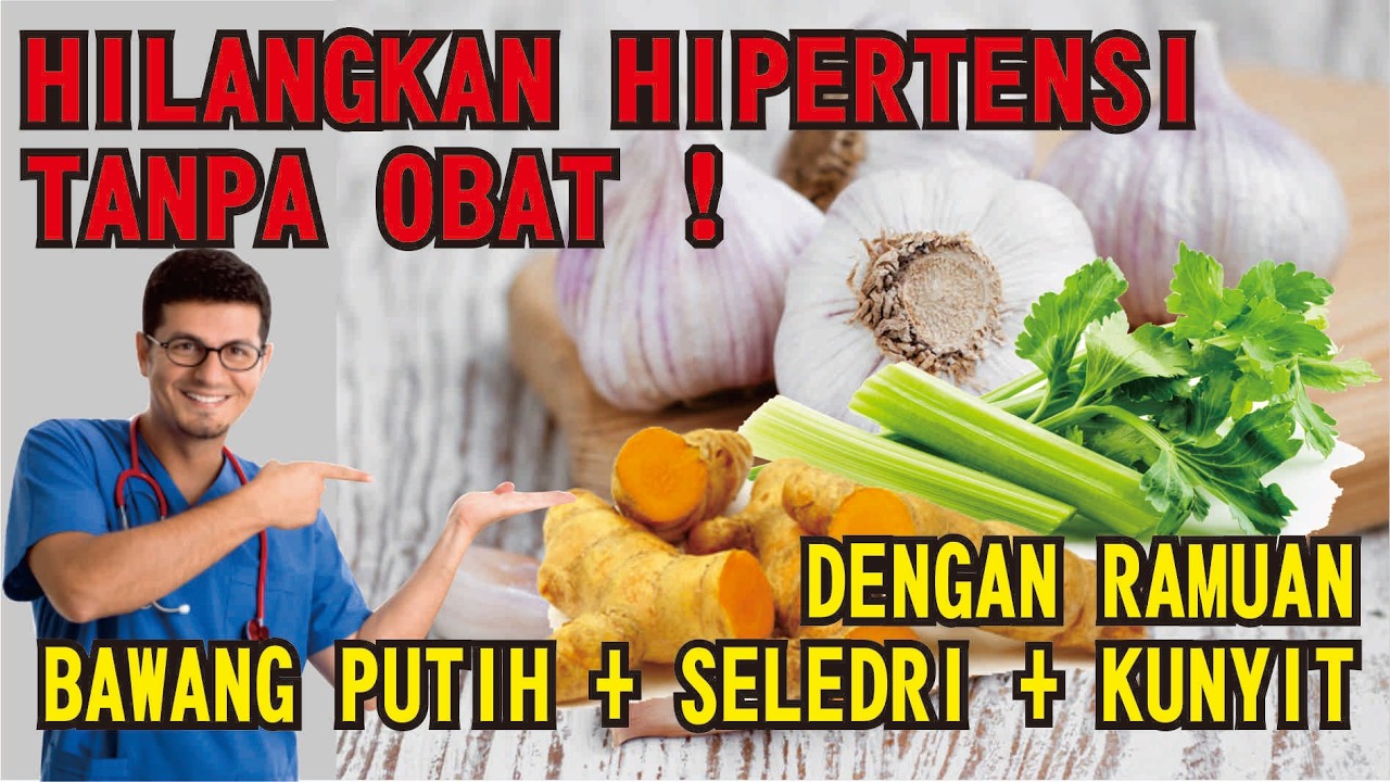 Berhenti Minum Obat Kimia! Ini Cara Alami Turunkan Darah Tinggi 🔥