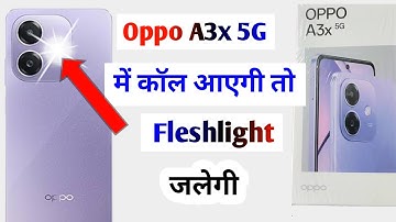 Oppo a3x 5g call light setting | oppo a3x 5g call fleshlight setting | oppo a3x 5g call settings