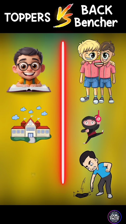 topper vs backbenchers 😅 #topper #vs #backbenchers #mp #shorts