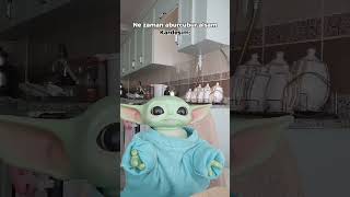 Baby Yoda Aburcubur Aldığında Kardeşi? Baby Yoda 