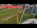 🚨 MONTAGGIO GRU A 60 METRI nel cantiere 🚧 delle Gemme di Brugherio! 🚨