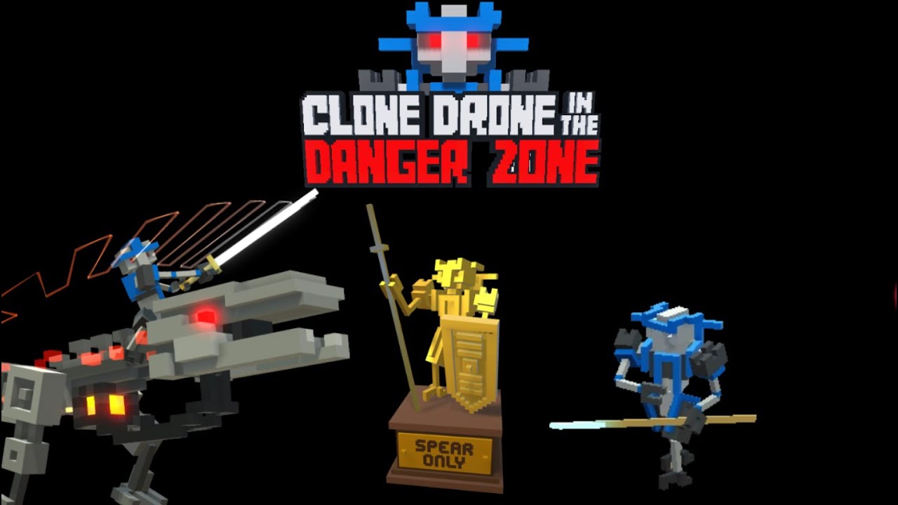 clone drone in the danger zone (endless spear challenge)
