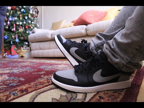 air jordan 1 low shadow on feet