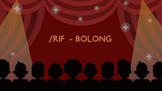 /rif - Bolong