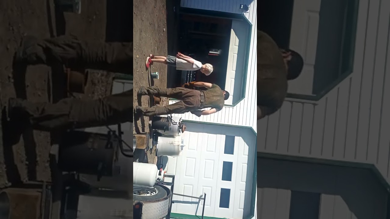 Copper clad aluminum wire melt.