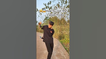 😱Do you know what the yoyo trick is called ? #fyp #skills#viral#yoyo#tutorial#magicyoyo
