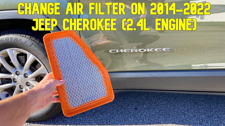 Air filter for 2014 jeep cherokee