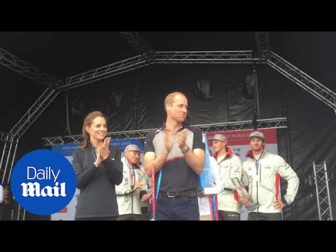 Kate and William congratulate America's Cup winnners - Daily Mail