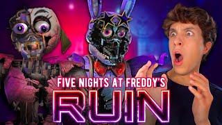 TODOS LOS FINALES Y SECRETOS | Five Nights at Freddys: Security Breach (RUIN) - Parte 5