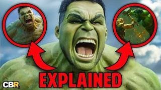 Red Hulk VS Green Hulk