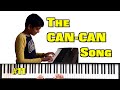 Offenbach  can can music piano cover by atharva 11
