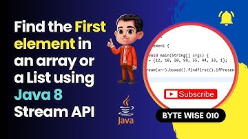 Java 8: How to Find the First Element in an Array (The Easiest Way)