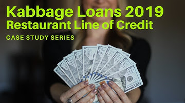 Restaurant Line Of Credit | Kabbage Loans 2019