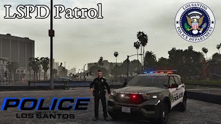 LSPD Patrol |🚨Realistic LSPDFR Callouts and Vehicle Pursuits🚨