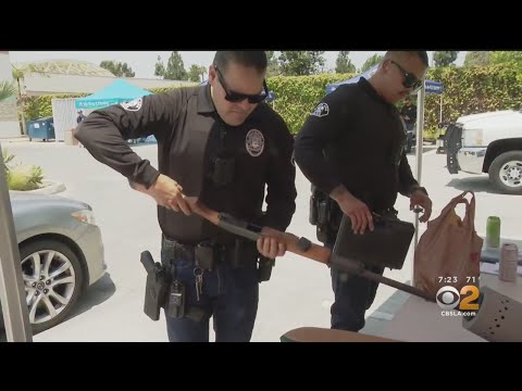 Santa Ana Police Department hosts gun buy-back program