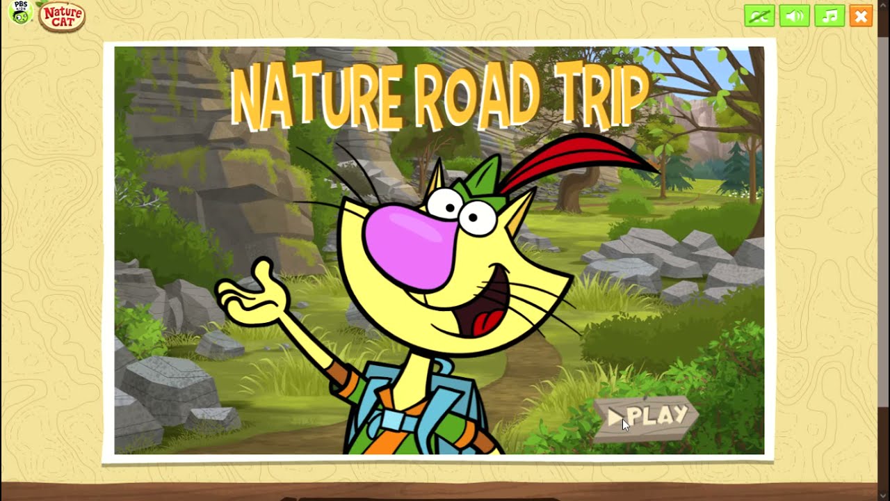 nature cat road trip game