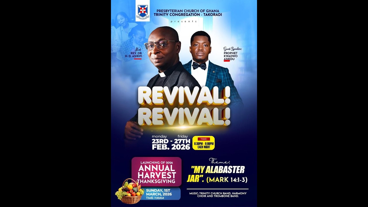 REVIVAL DAY III || MY ALABASTER JAR || LUNCHING ANNUAL HARVEST || 25 -02-2026||