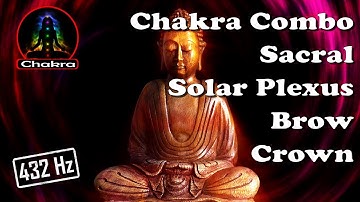 CHAKRA COMBO (Sacral/Solar Plexus/Brow/Crown Unblocking/Tuning)
