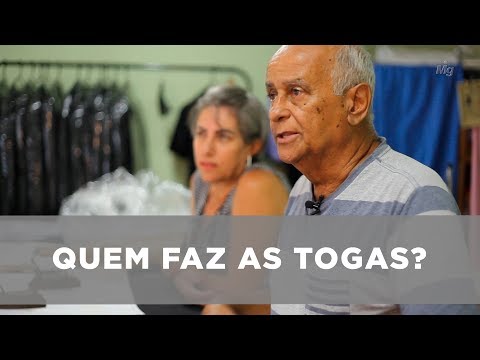 Conheça o processo de confecção das togas dos juízes