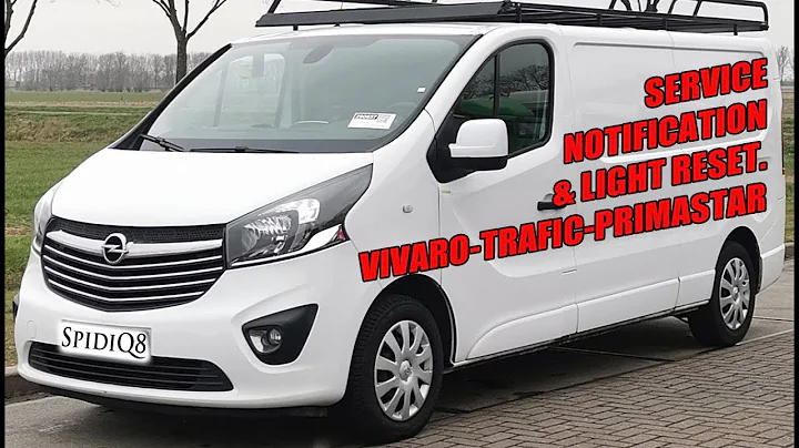 Service Light Reset 2015 + Vauxhall  Vivaro, Renault Trafic, Nissan Primastar
