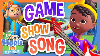 Blippi and Meekah Sing the Game Show Song on Roblox! | Blippi Plays Roblox!