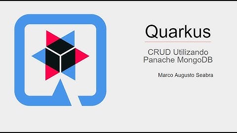 Aula 3 - Quarkus CRUD Reactive Panache MongoDB