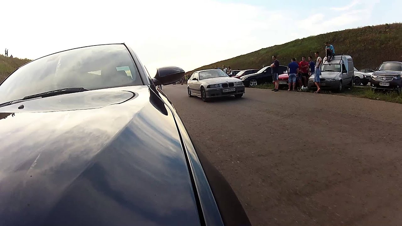 BMW E60 530d vs E36 M3 YouTube