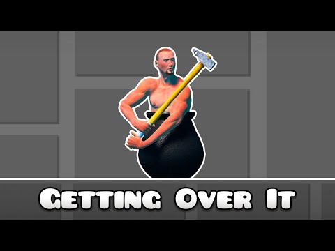 Видео: Getting Over It в GEOMETRY DASH!