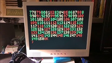 Arduino VGA PC running BASIC