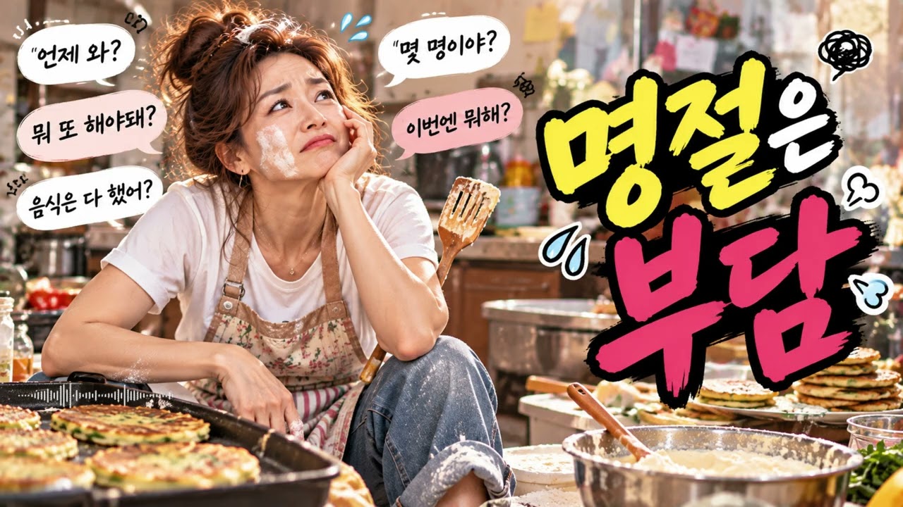 명절만 되면 주방에서 하루가 끝나요｜50대가 직접 만든 공감노래