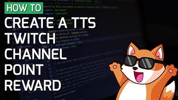 (a new video exists) How to create Text To Speech Twitch channel point reward StreamElements widget