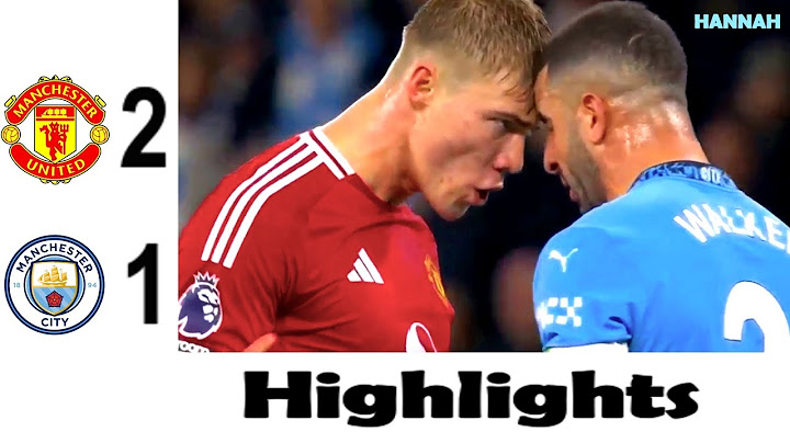 Man United's Last-Minute Amad Diallo Goal Seals Dramatic Win Vs ManCity(Highlights)- Epic comeback