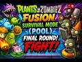 🌊 PVZ Fusion Survival Mode POOL Final Round! 💀 Epic Zombie Showdown!