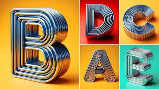 Generate 3D Typography in Seconds for FREE!!