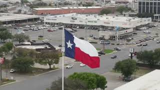Texas Flag - In 30 MPH wind Guide